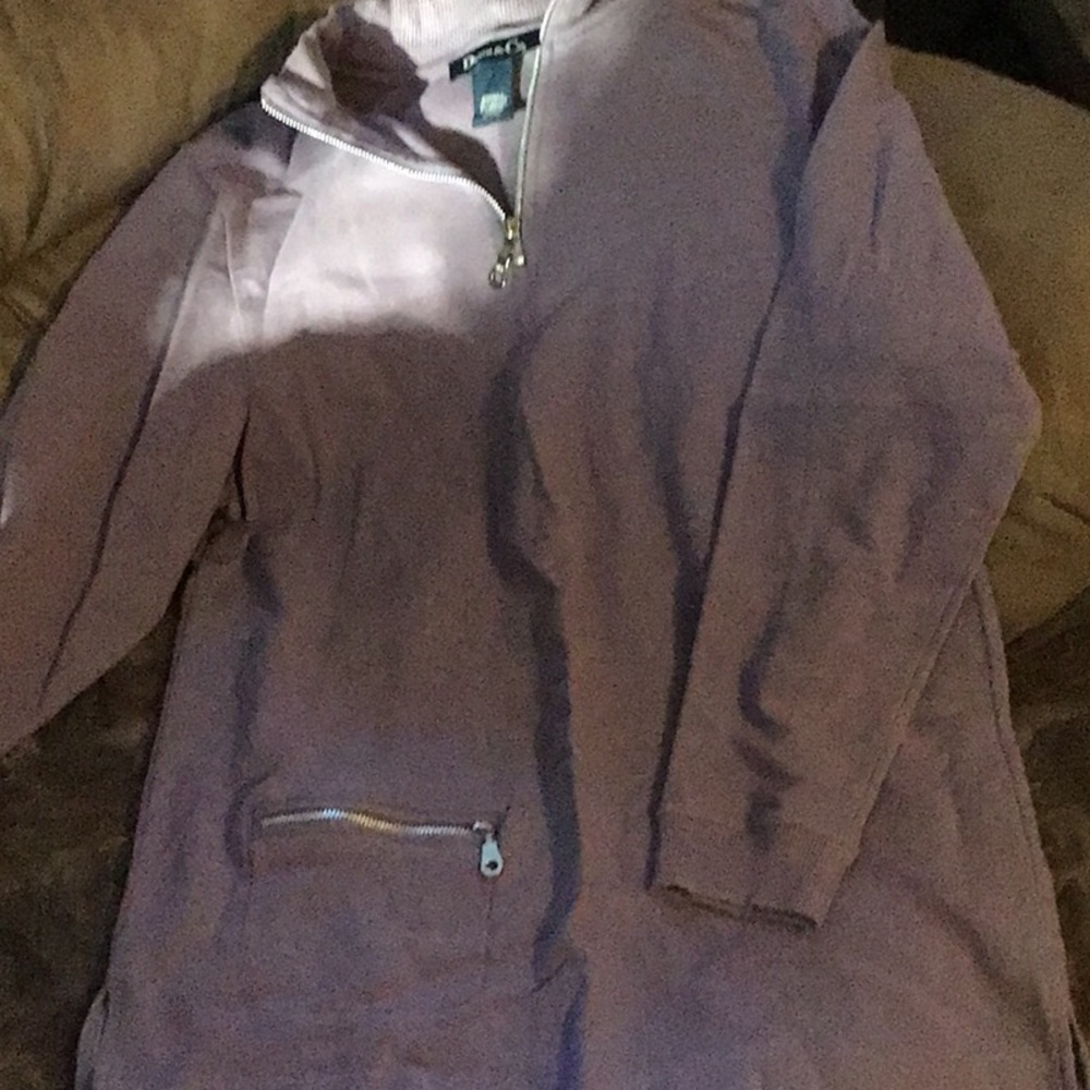 Purple Quarter-Zip Pullover